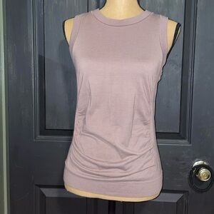 Athleta burnt rose color, size M sleeveless shirt